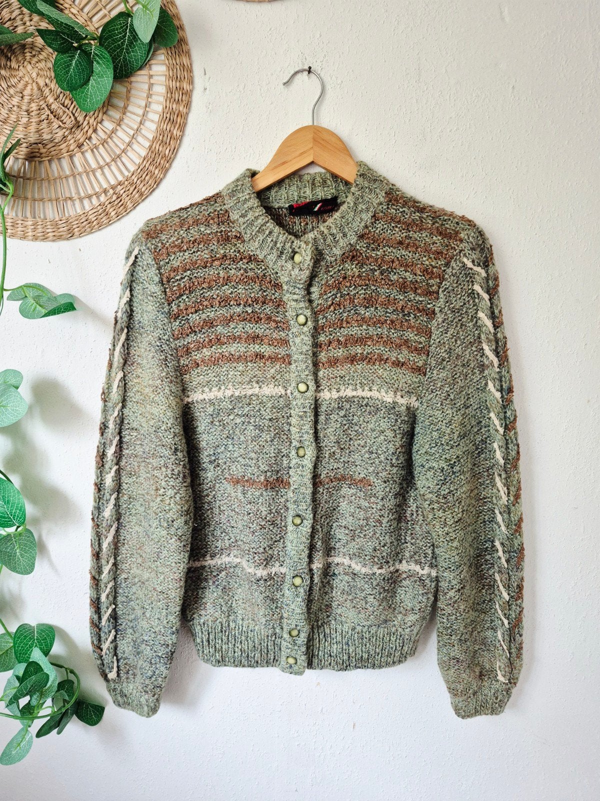 70s Brioni Roma wol/cashmere designers damesvest M, Brioni, Verzenden, Zo goed als nieuw, Maat 38/40 (M)
