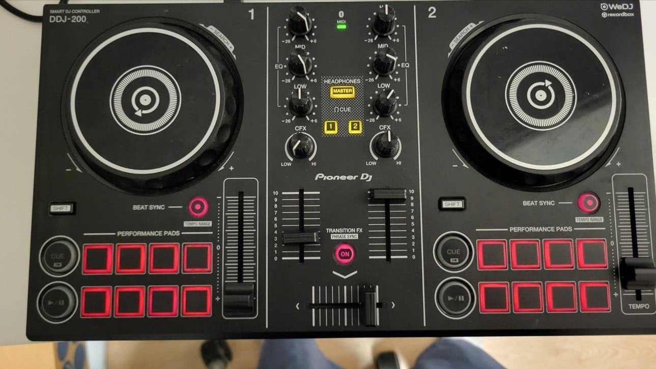 Pioneer DDJ-200 DJ-controller - Perfect voor beginners, Muziek en Instrumenten, Ophalen, Gebruikt, Dj-set, Pioneer
