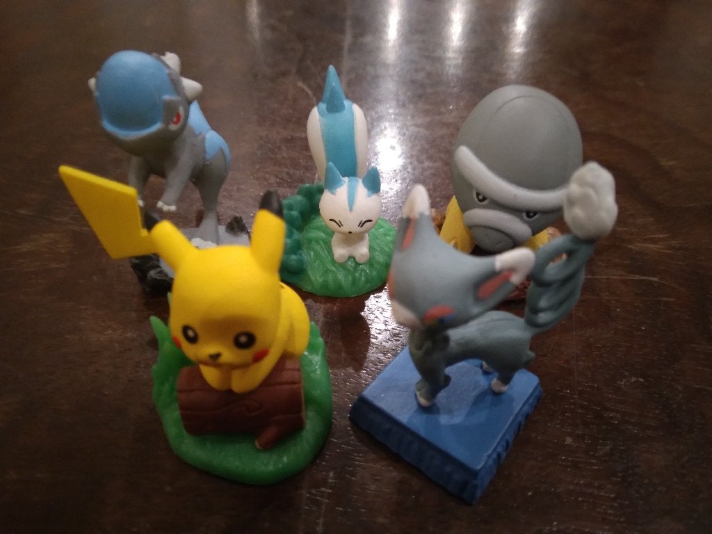 Pokemon Buildable figure collection 4, Ophalen of Verzenden, Zo goed als nieuw