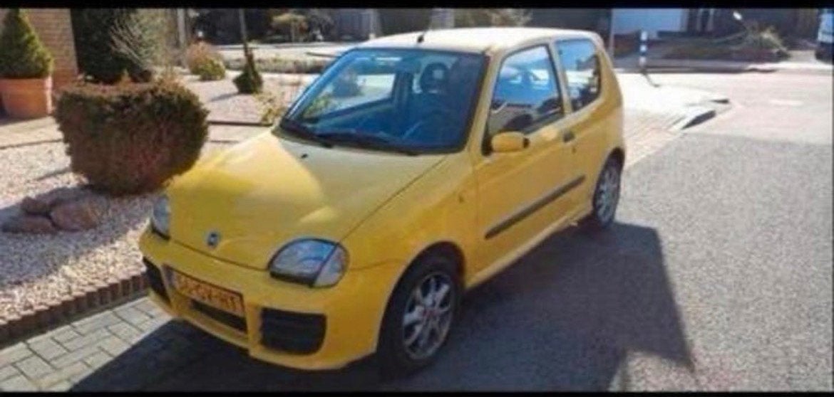 Fiat Seicento sporting Abarth  1.1 2001, Auto's, Fiat, Particulier, Seicento, Benzine, D, Hatchback, Handgeschakeld, Origineel Nederlands