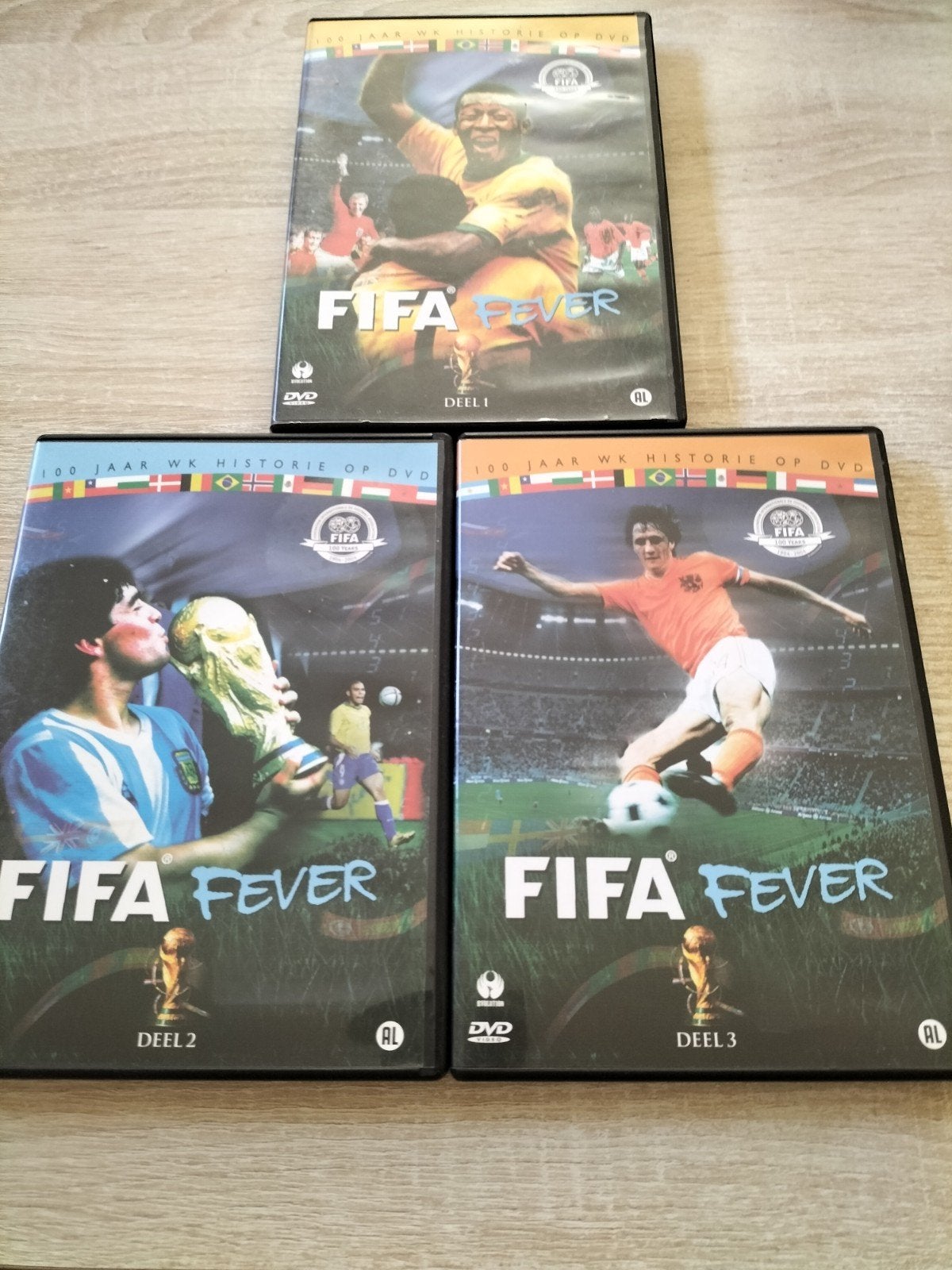 Fifa fever deel 1-3, Ophalen of Verzenden