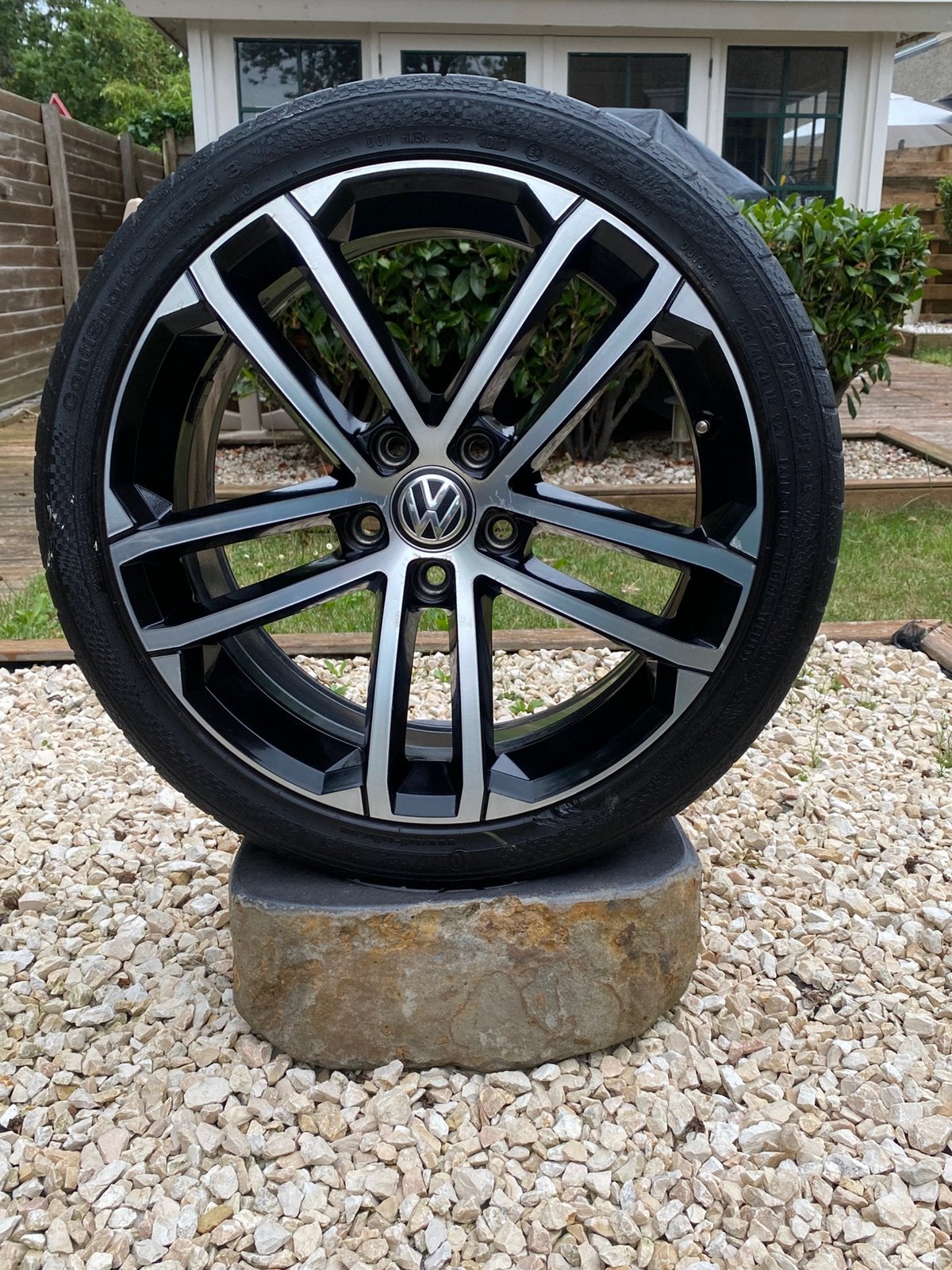 (VERKOCHT)Mooie origineel VW 18”velgen met Z.B.5x112, Auto-onderdelen, Banden en Velgen, Ophalen, 18 inch, Gebruikt, Banden en Velgen