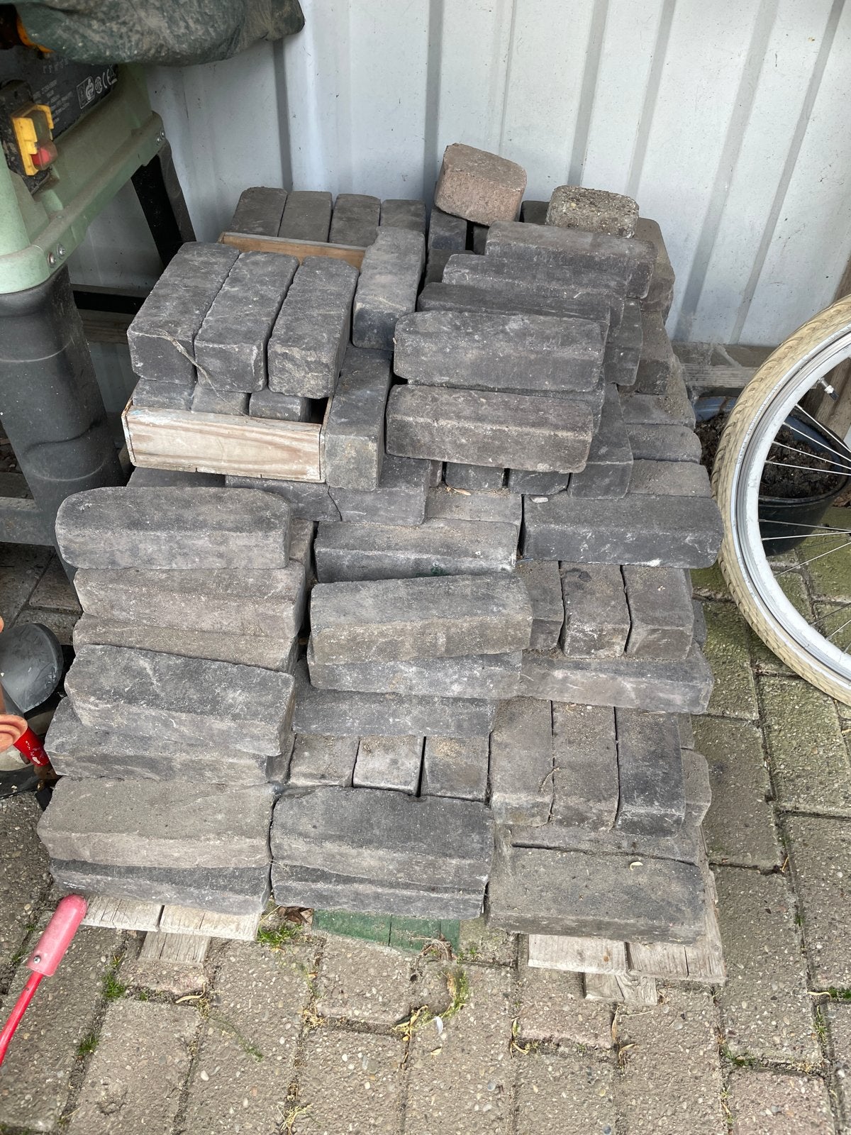 Waaltjes 20,5x5x6,5 cm - Gebruikt, Ophalen of Verzenden, Gebruikt, Beton, Klinkers