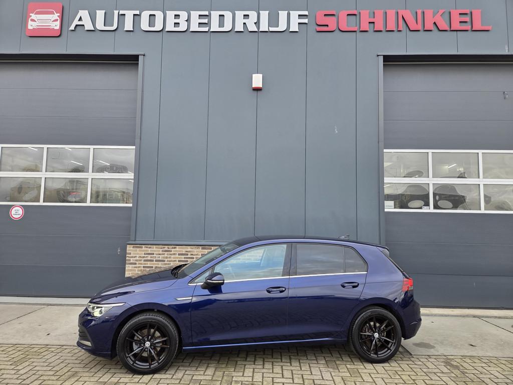 Volkswagen Golf 1.5 eTSI Style Camera,massage,stuurverwarmin, 4 cilinders, 150 pk, Blauw, Bedrijf