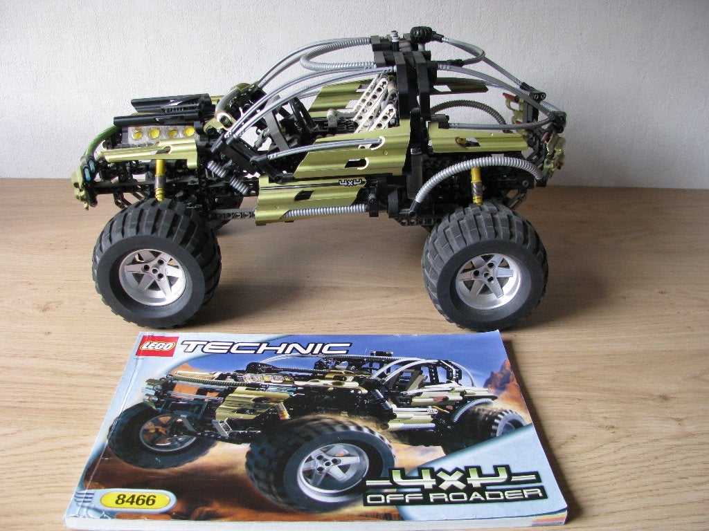 Lego Technic - 8466 - 4x4 Off-Roader, Ophalen, Lego, Inclusief instructies, Zo goed als nieuw