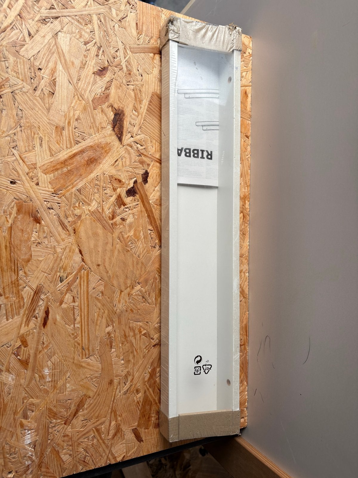 2x IKEA RIBBA Fotolijst Wit 55 cm, Nieuw, Ophalen of Verzenden, Fotolijst, Wit