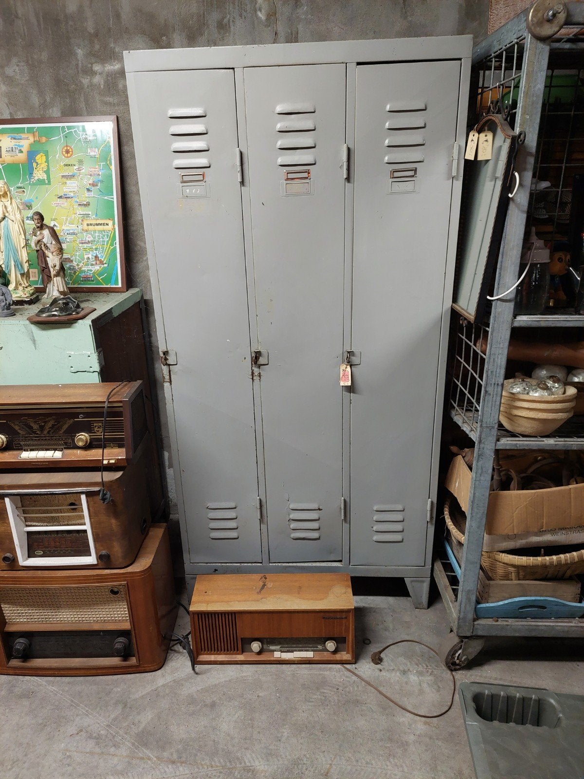 Gebruikte Locker kast, Ophalen, Gebruikt
