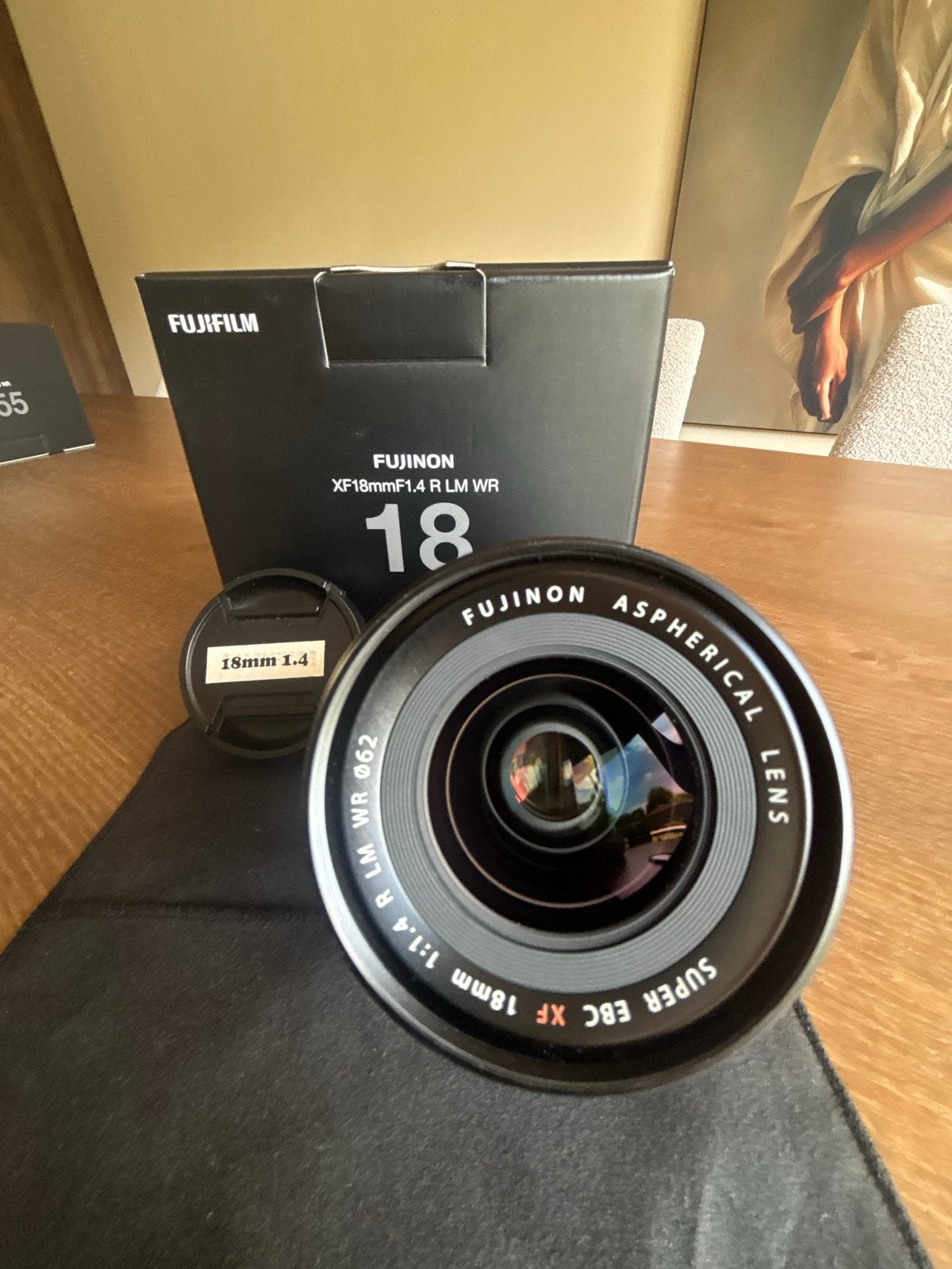 Fujifilm 18mm f1.4 lens - Zo goed als nieuw, met filter, Audio, Tv en Foto, Fotografie | Lenzen en Objectieven, Fujifilm, Groothoeklens