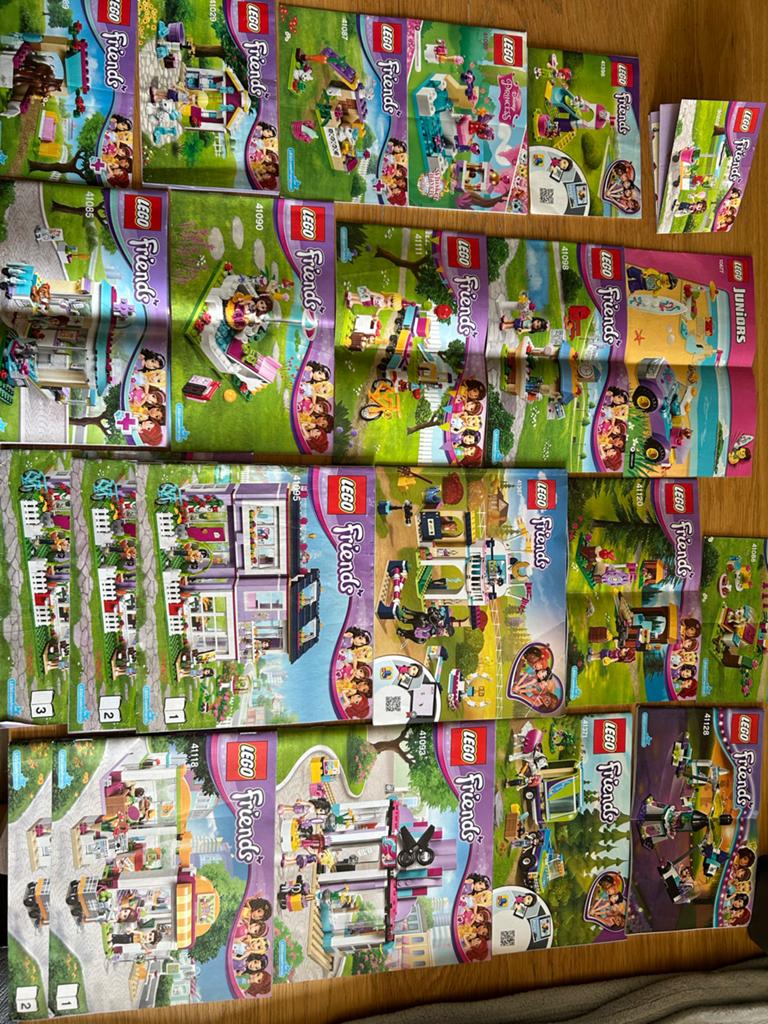 Lego Friends instructieboekjes - Diverse sets, Gebruikt, Lego, Overige typen, Friends
