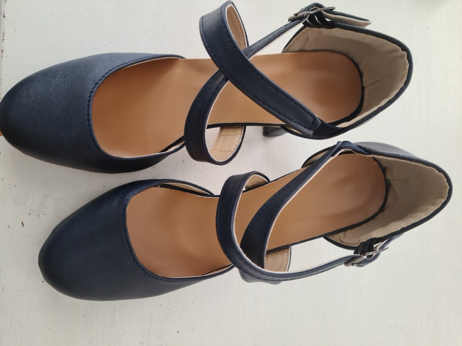 Donkerblauwe pumps maat 39 nieuw, Pumps, Blauw, Nieuw, Ophalen of Verzenden