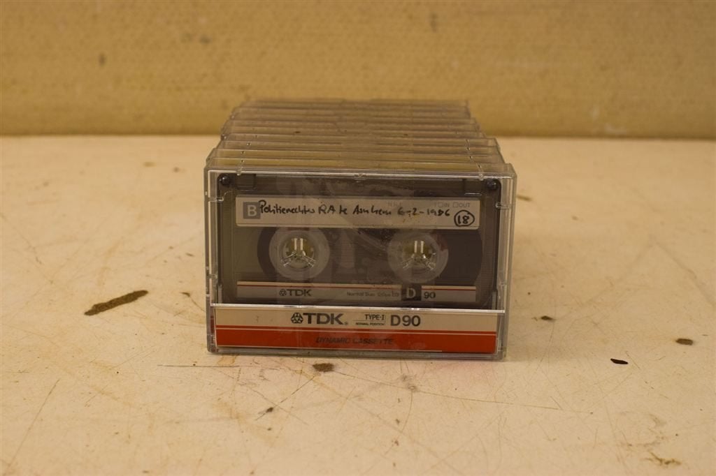 10 stuks TDK cassettebandjes 48045