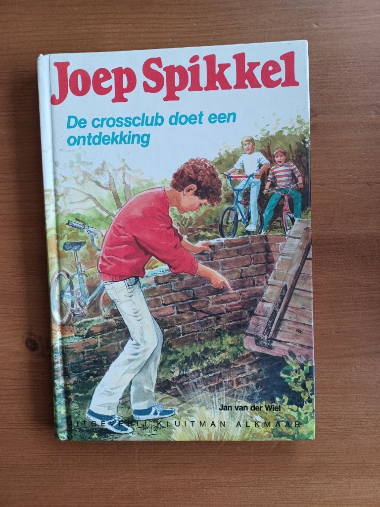 Joep Spikkel - de crossclub doet een ontdekking, Gelezen, Jan van der Wiel, Fictie algemeen, Ophalen of Verzenden