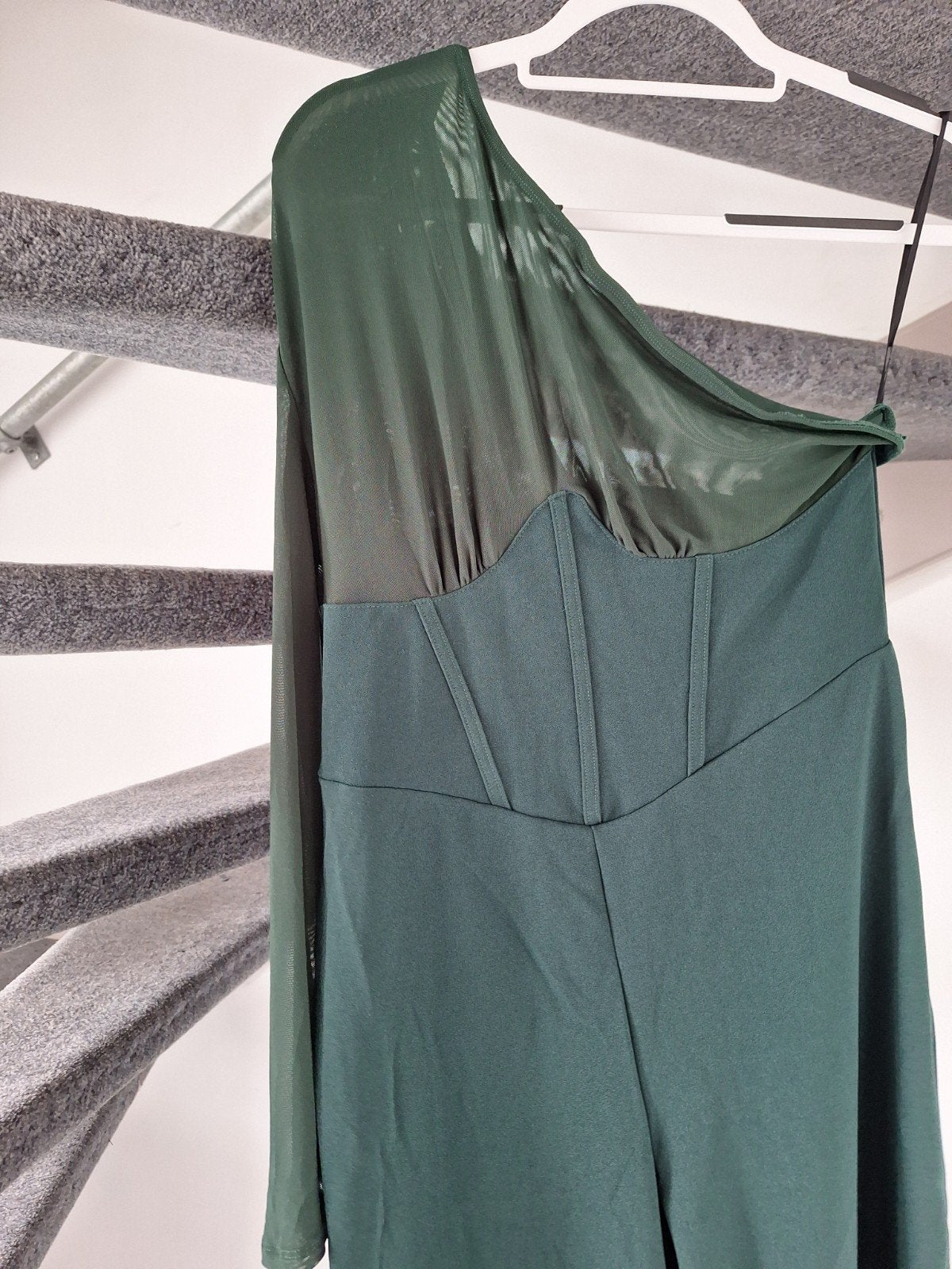Stijlvolle Jumpsuit in Donkergroen - Maat XL, Kleding | Dames, Ophalen of Verzenden, Zo goed als nieuw, Maat 46/48 (XL) of groter