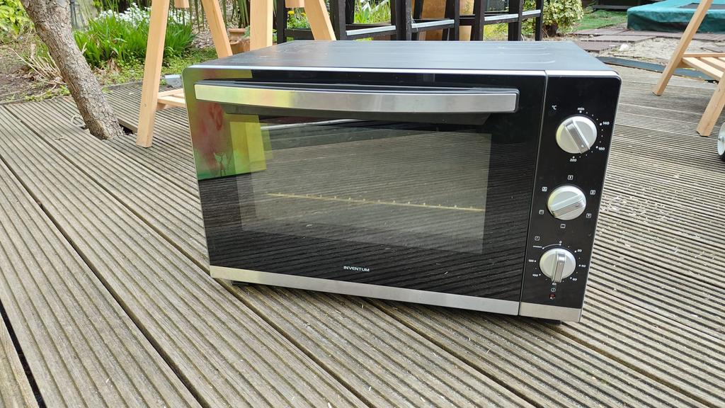 Inventum heteluchtoven 60 liter, Witgoed en Apparatuur, Ovens, Ophalen, Minder dan 45 cm, Gebruikt, Hete lucht