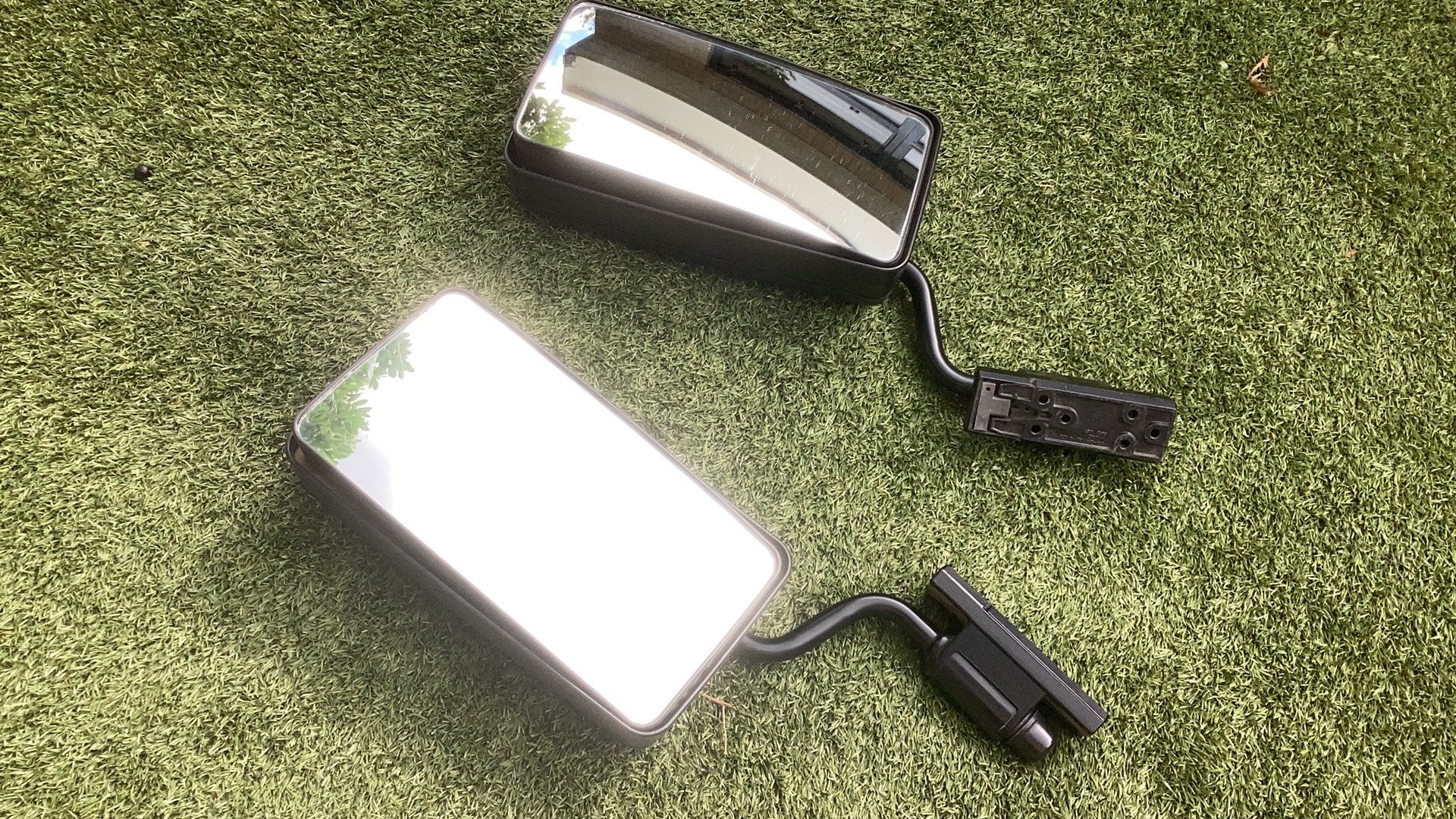 2 camper spiegels, Auto-onderdelen, Spiegels, Ophalen of Verzenden, Gebruikt, Universele onderdelen