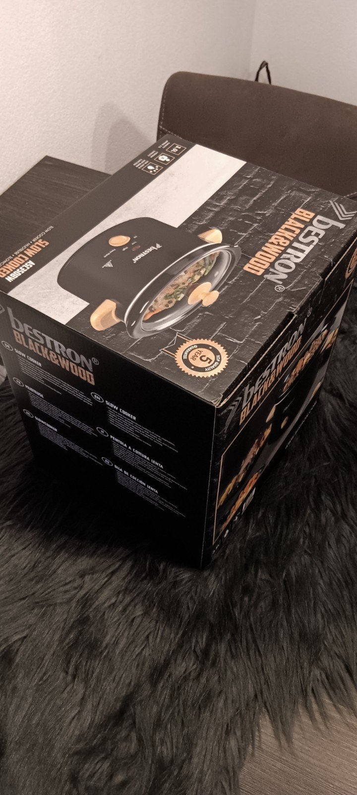 Bestron Slow Cooker ASC350BW - Nieuw in doos, Ophalen, Nieuw