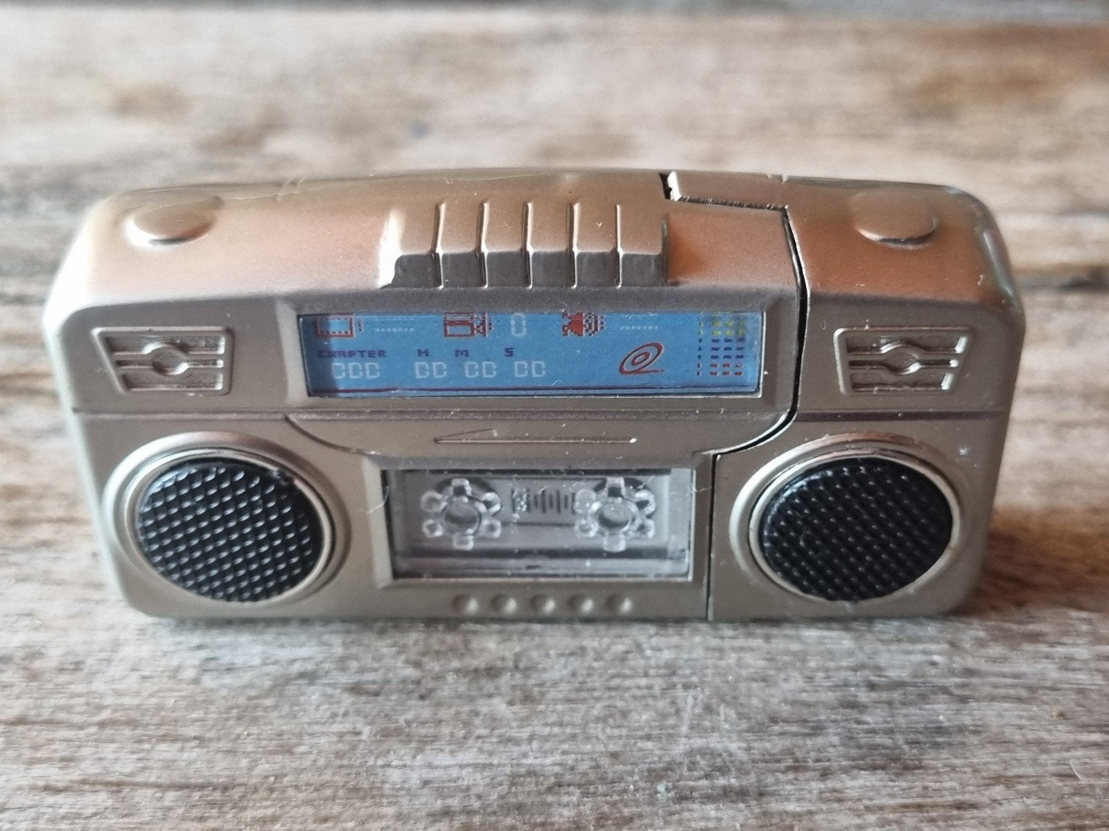 Mini Boombox Aansteker - Uniek Verzamelobject, Ophalen of Verzenden, Zo goed als nieuw, Aansteker