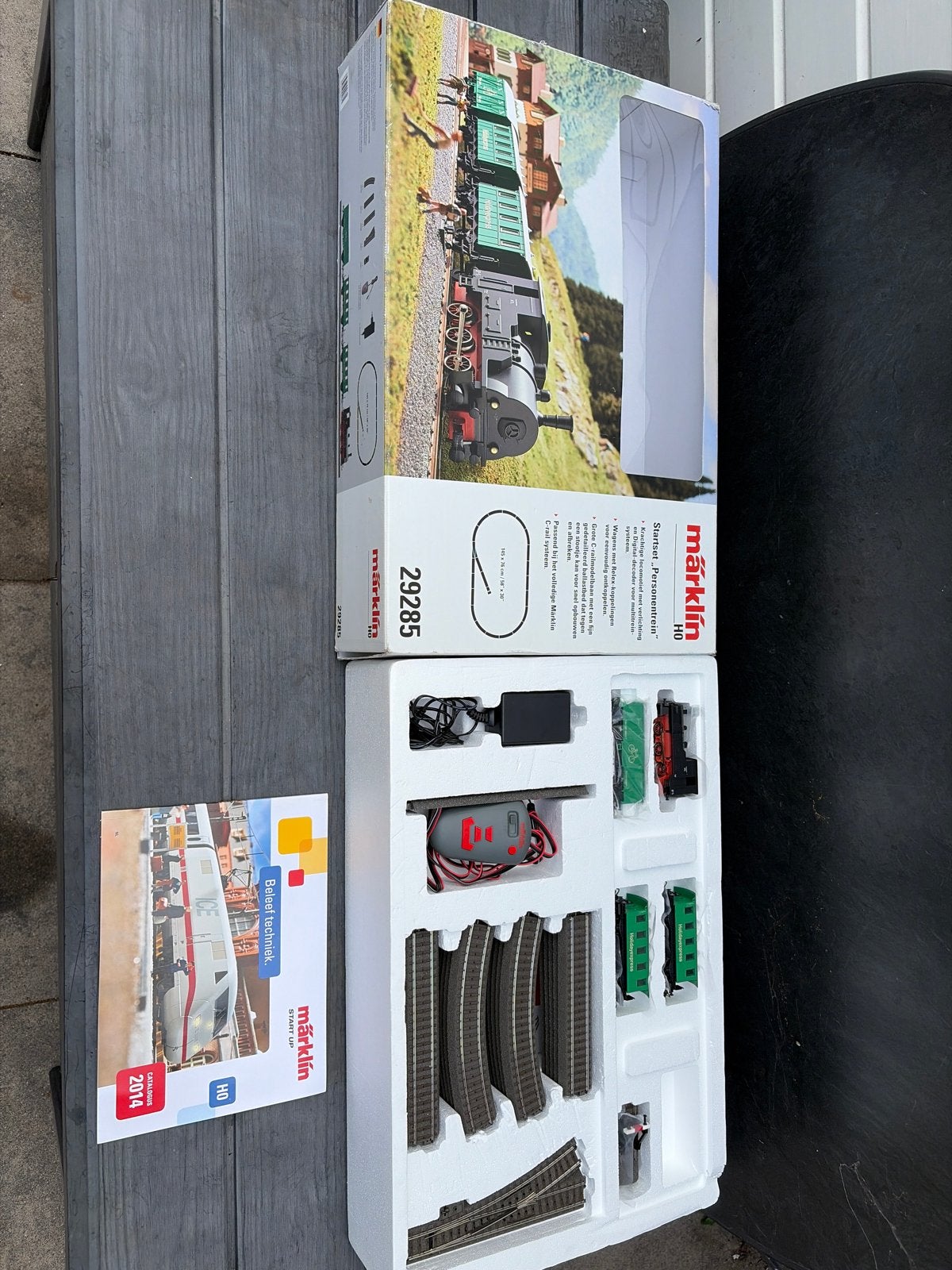 Märklin Startset 29285 H0 Passagierstrein digitaal, Wisselstroom, Treinset, Ophalen of Verzenden, Zo goed als nieuw