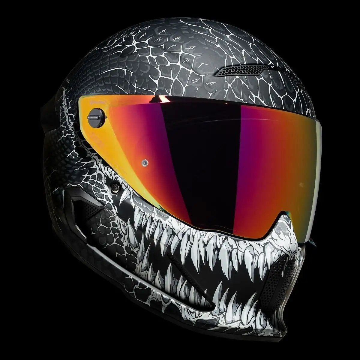 Ruroc Jormungandr helm M/L (58-60 cm) + accessoires, Ophalen