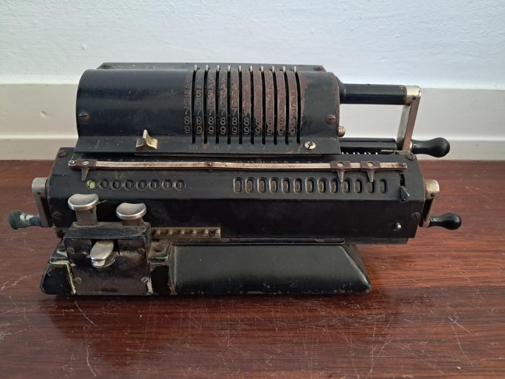 Antieke Odhner rekenmachine - Vintage kantoor decoratie, Antiek en Kunst, Ophalen of Verzenden