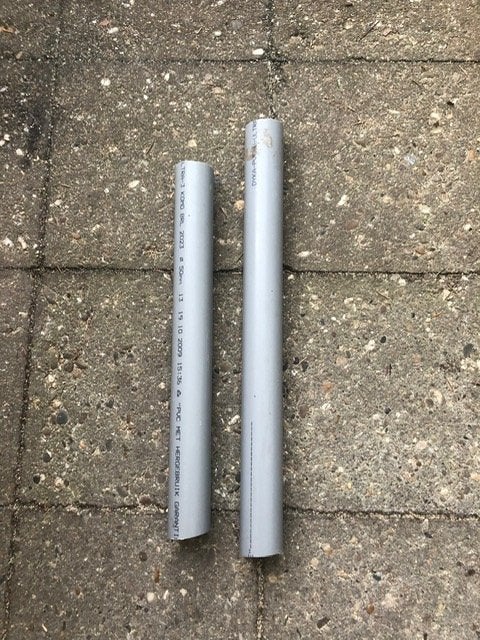 PVC buis, buizen, Ophalen, Gebruikt, Pvc, Minder dan 2 meter