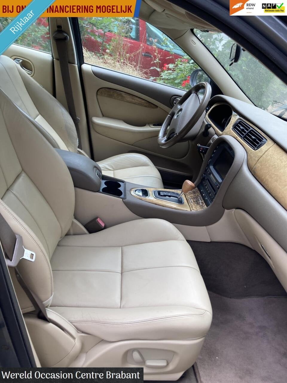 Jaguar S-type 2.7D V6 Sport, Auto's, Jaguar, Achterwielaandrijving, Gebruikt, 197 €/maand, 1850 kg