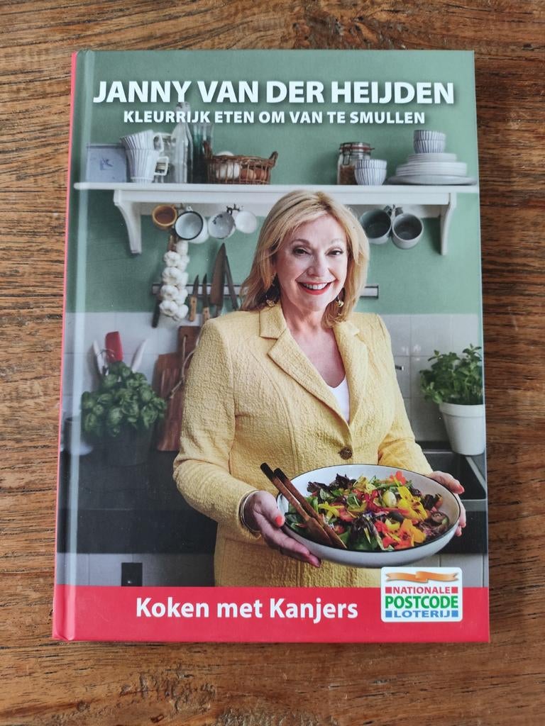 Janny van der Heijden: Kleurrijk Eten om van te Smullen, Boeken, Kookboeken, Ophalen of Verzenden, Zo goed als nieuw, Janny van der Heijden