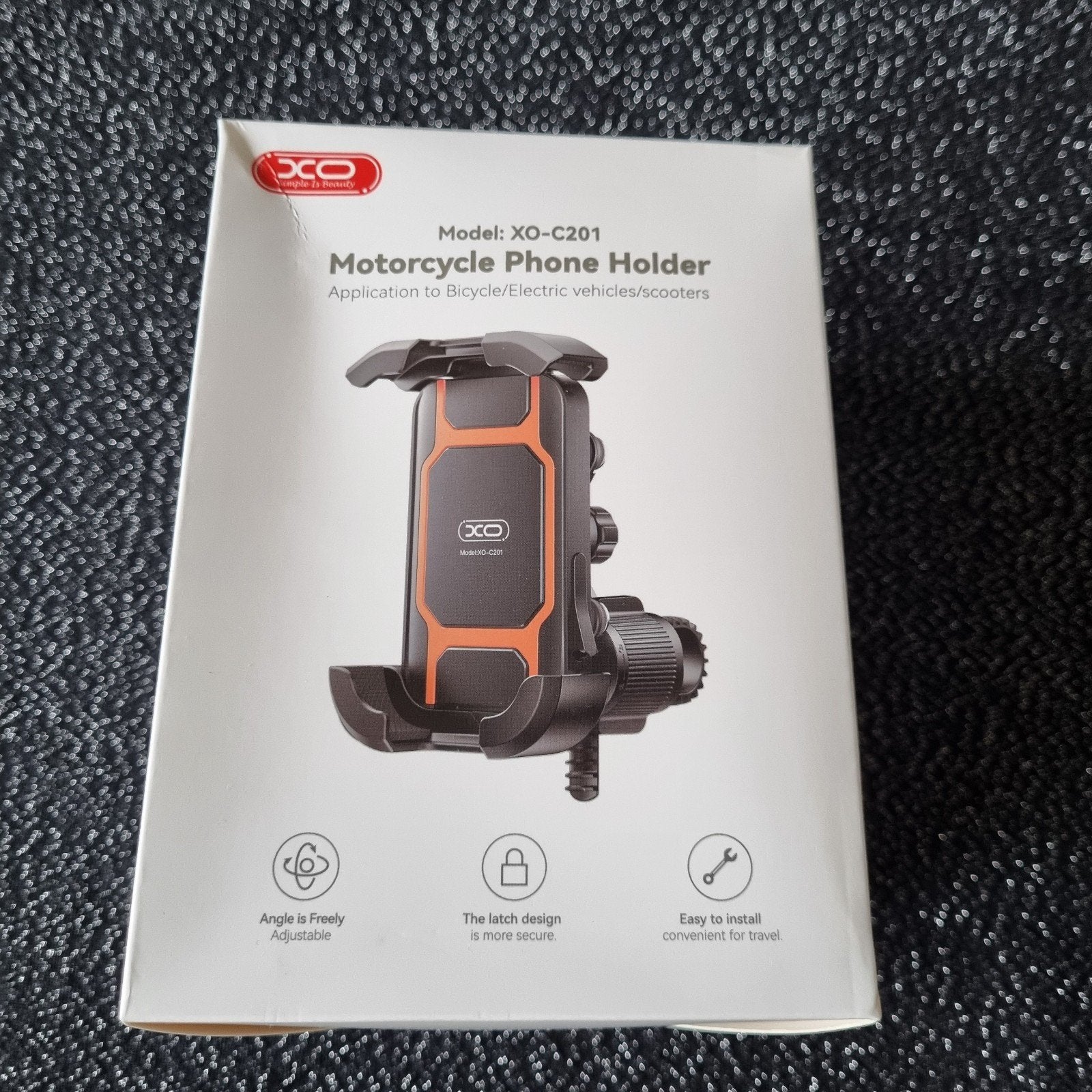 XO-C201 Telefoonhouder voor fiets/scooter/motorfiets, Ophalen of Verzenden, Nieuw, Overige typen
