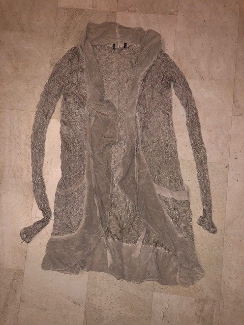 (v) ka123 creme dun vest beetje opengewerkt  m, Verzenden, Zo goed als nieuw, Maat 38/40 (M), Beige