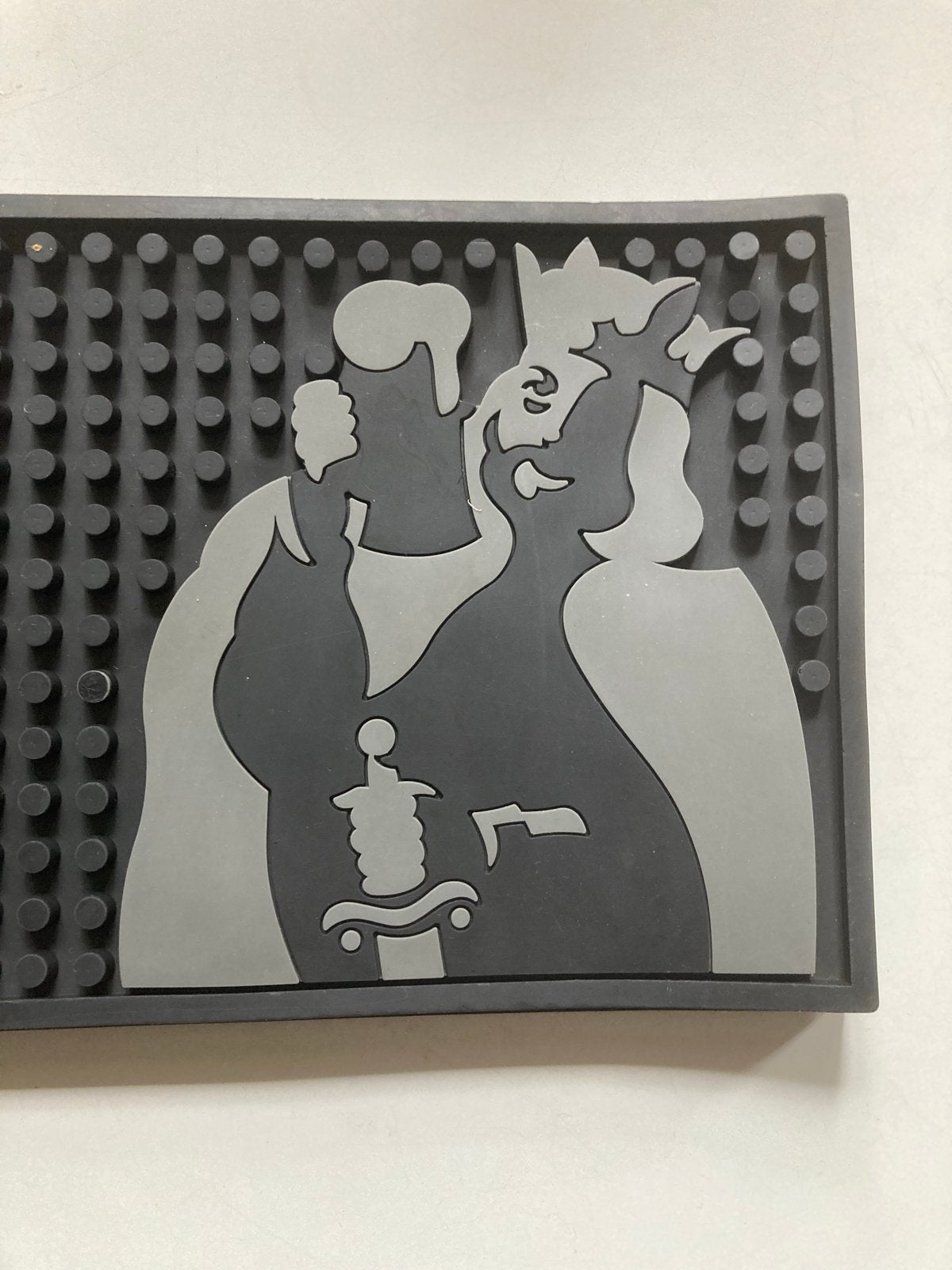 Hertog Jan bar mat / bierviltje (oud model), Verzamelen, Ophalen, Gebruikt