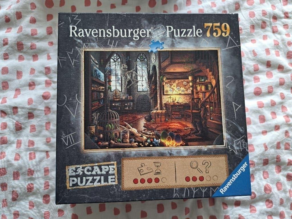 Ravensburger Escape puzzel - 759 stukjes, Ophalen, 500 t/m 1500 stukjes, Zo goed als nieuw, Legpuzzel