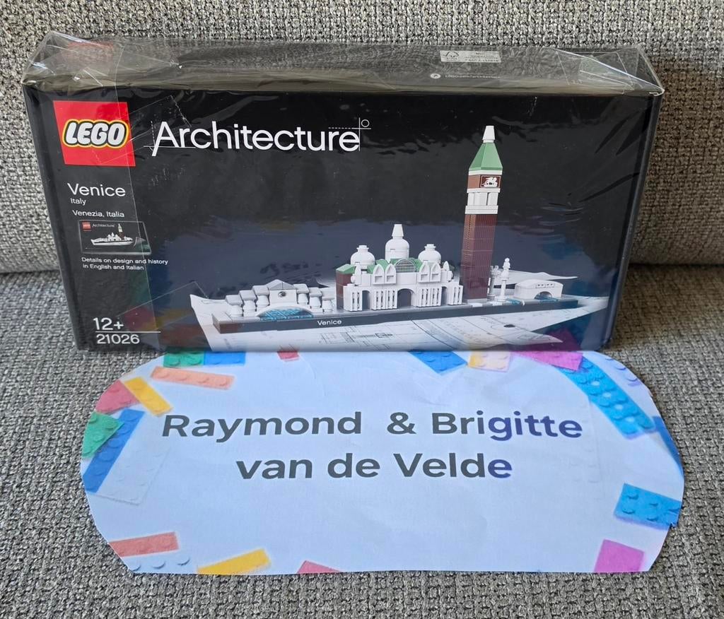 Nieuw LEGO Architecture Venetië (21026) - Geseald, Lego, Nieuw, Architecture, Ophalen of Verzenden