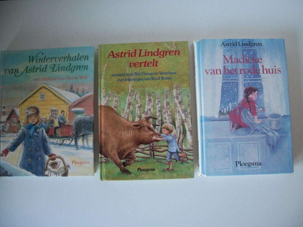 Winterverhalen van Astrid Lindgren - vertelt - zgan - p.stuk, Ophalen of Verzenden, Zo goed als nieuw, Astrid Lindgren, Fictie algemeen