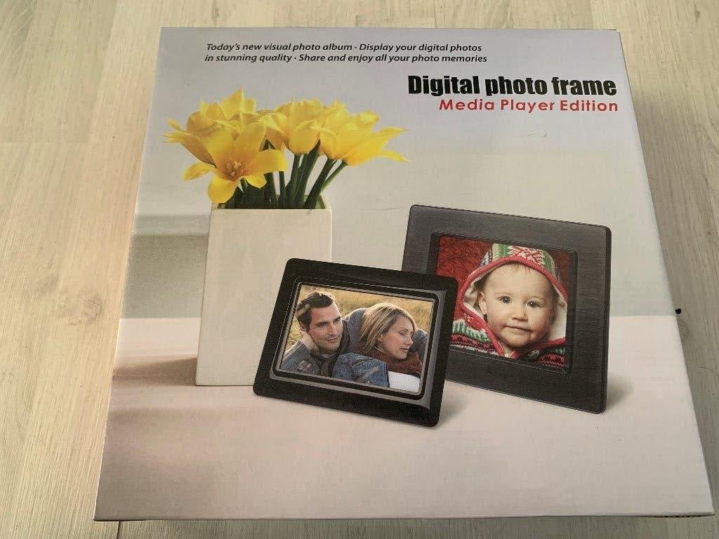 Digitale photo frame Media player edition  als NIEUW, Ophalen of Verzenden, Zo goed als nieuw