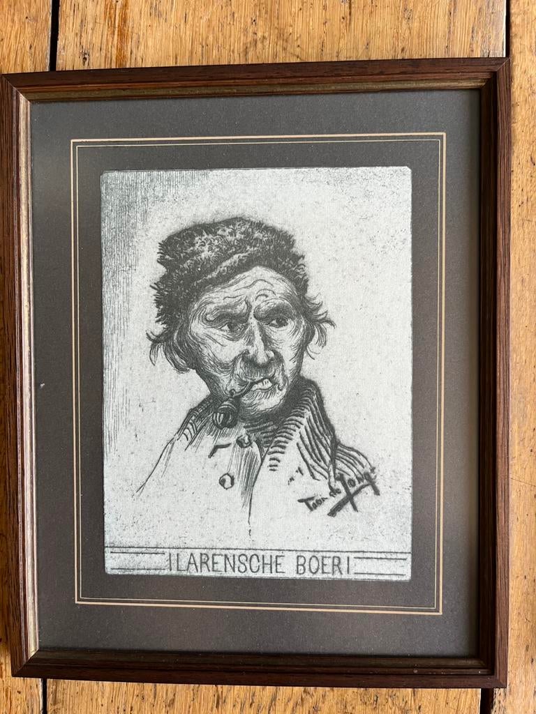 Toon de Jong, Antiek en Kunst, Kunst | Etsen en Gravures, Ophalen of Verzenden