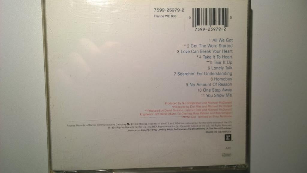 Michael McDonald - Take It To Heart, Ophalen of Verzenden, 1990 - 1999, Zo goed als nieuw, Soul of Nu Soul