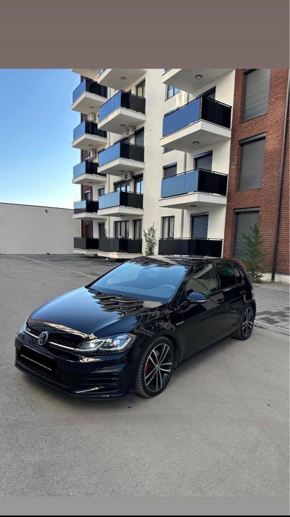 Volkswagen Golf 7.5 GTD , 2.0 TDI 184pk 5D DSG, Stof, 4 cilinders, Zwart, Diesel