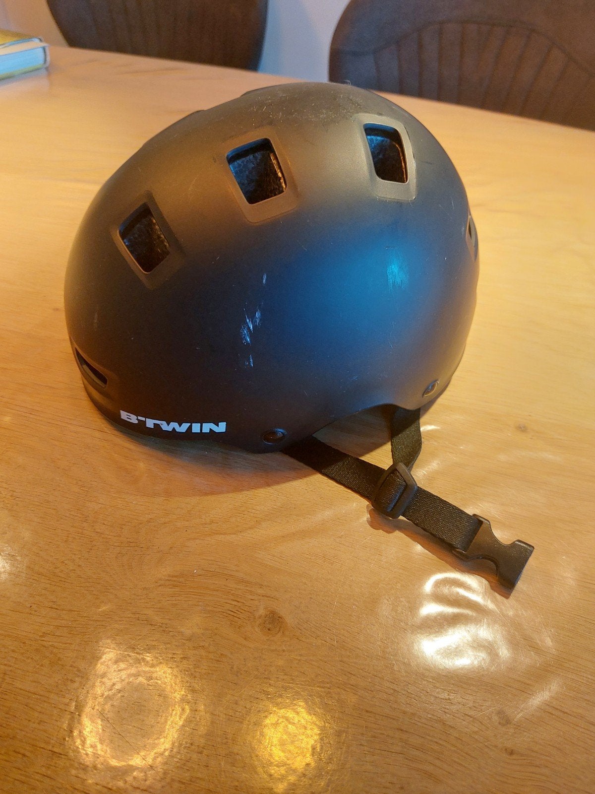 helm kind btwin decathlon xs 48-52, Ophalen, Gebruikt, XS