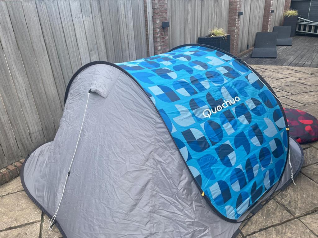 Quechua Popup tentjes., Caravans en Kamperen, Tenten, Ophalen of Verzenden, Zo goed als nieuw