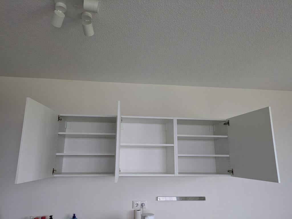 TE KOOP: DRIE KEUKENKASTJES, Huis en Inrichting, Keuken | Keukenelementen, Ophalen, 50 tot 100 cm, Zo goed als nieuw, Minder dan 100 cm