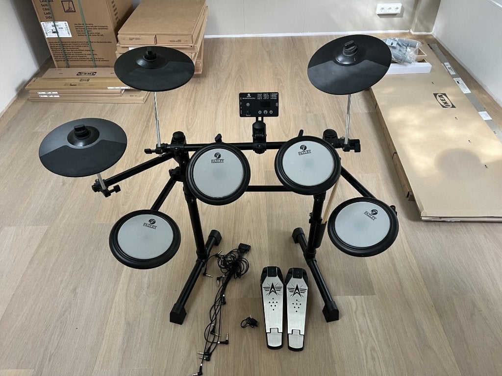 elektrisch drumstel Fazley DDK-020, Muziek en Instrumenten, Ophalen, Zo goed als nieuw, Overige merken