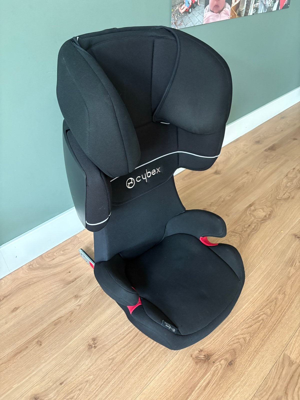 Cybex Solution X-fix autostoel 15-36 kg, Kinderen en Baby's, Autostoeltjes, Autogordel of Isofix, Gebruikt, 15 t/m 36 kg, Verstelbare rugleuning