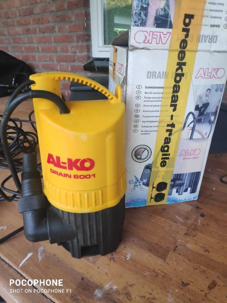 Al-ko dompelpomp 8001, Ophalen of Verzenden, Zo goed als nieuw
