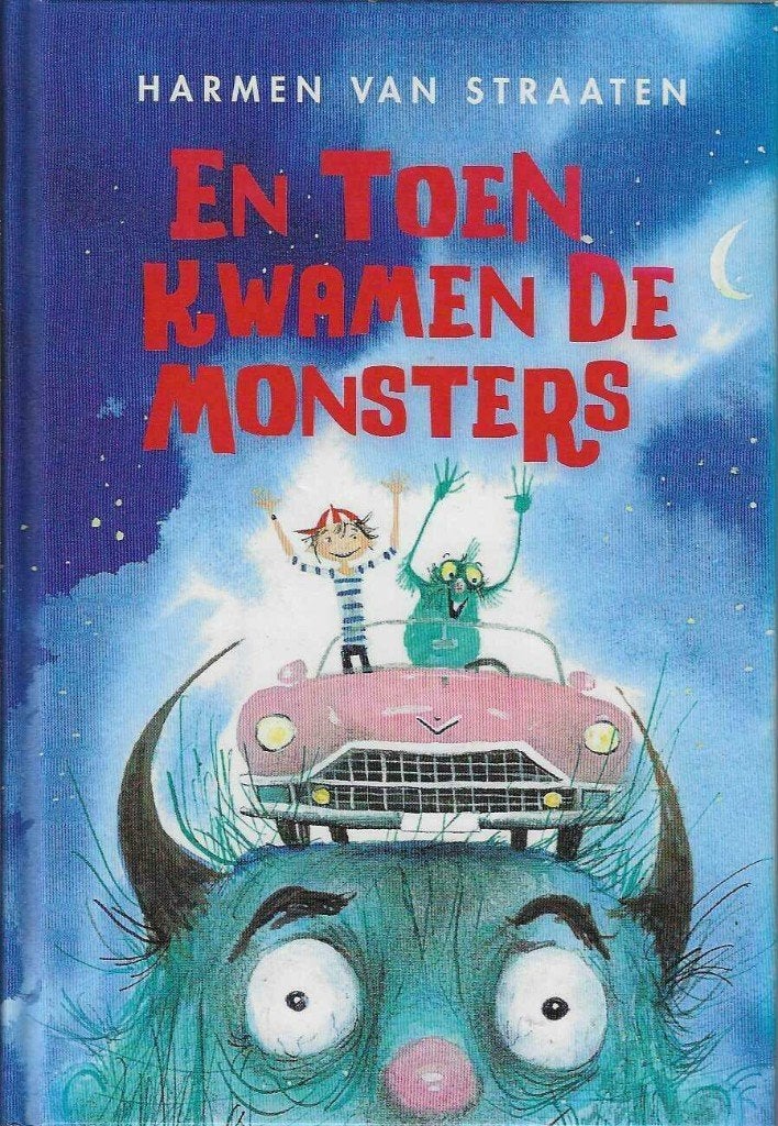 EN TOEN KWAMEN DE MONSTERS - Harmen van Straaten, Boeken, Kinderboeken | Jeugd | onder 10 jaar, Gelezen, Fictie algemeen, Verzenden