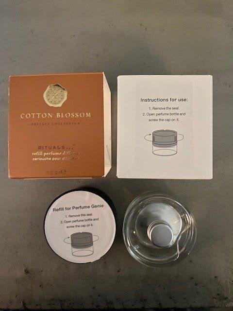 Nieuw Rituals Cotton Blossom cartridge diffuser genie refill, Ophalen of Verzenden, Rituals