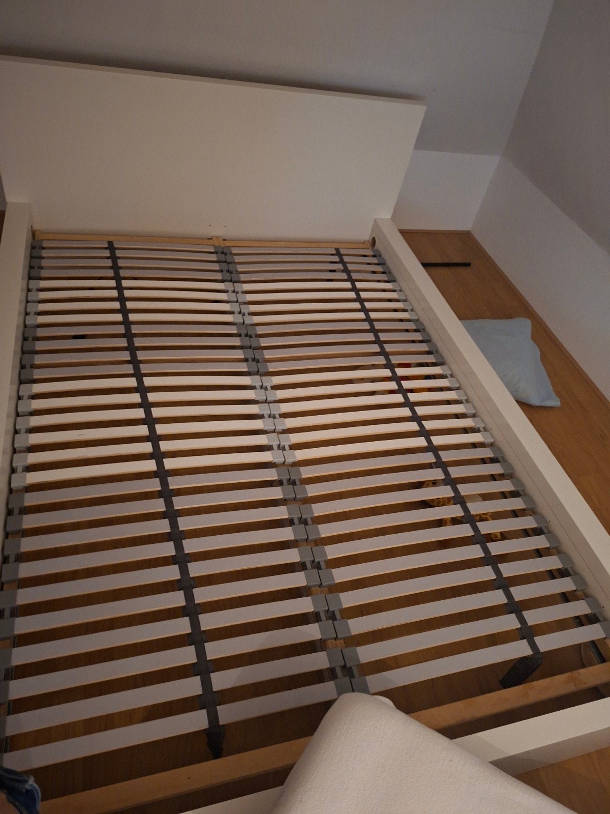 IKEA Twijfelaar Bedframe - Wit, Ophalen, Gebruikt, Wit, Twijfelaar