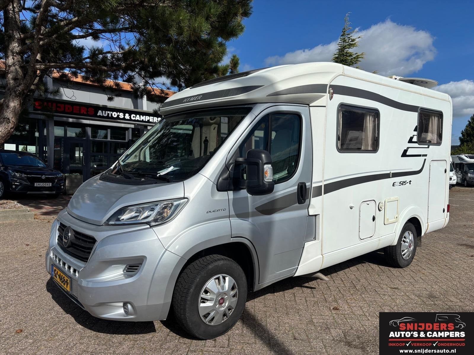 Hymer EXSIS-T 414 compact 595 cm en toch veel ruimte, Integraal, Airconditioning, Tot en met 2, Bedrijf