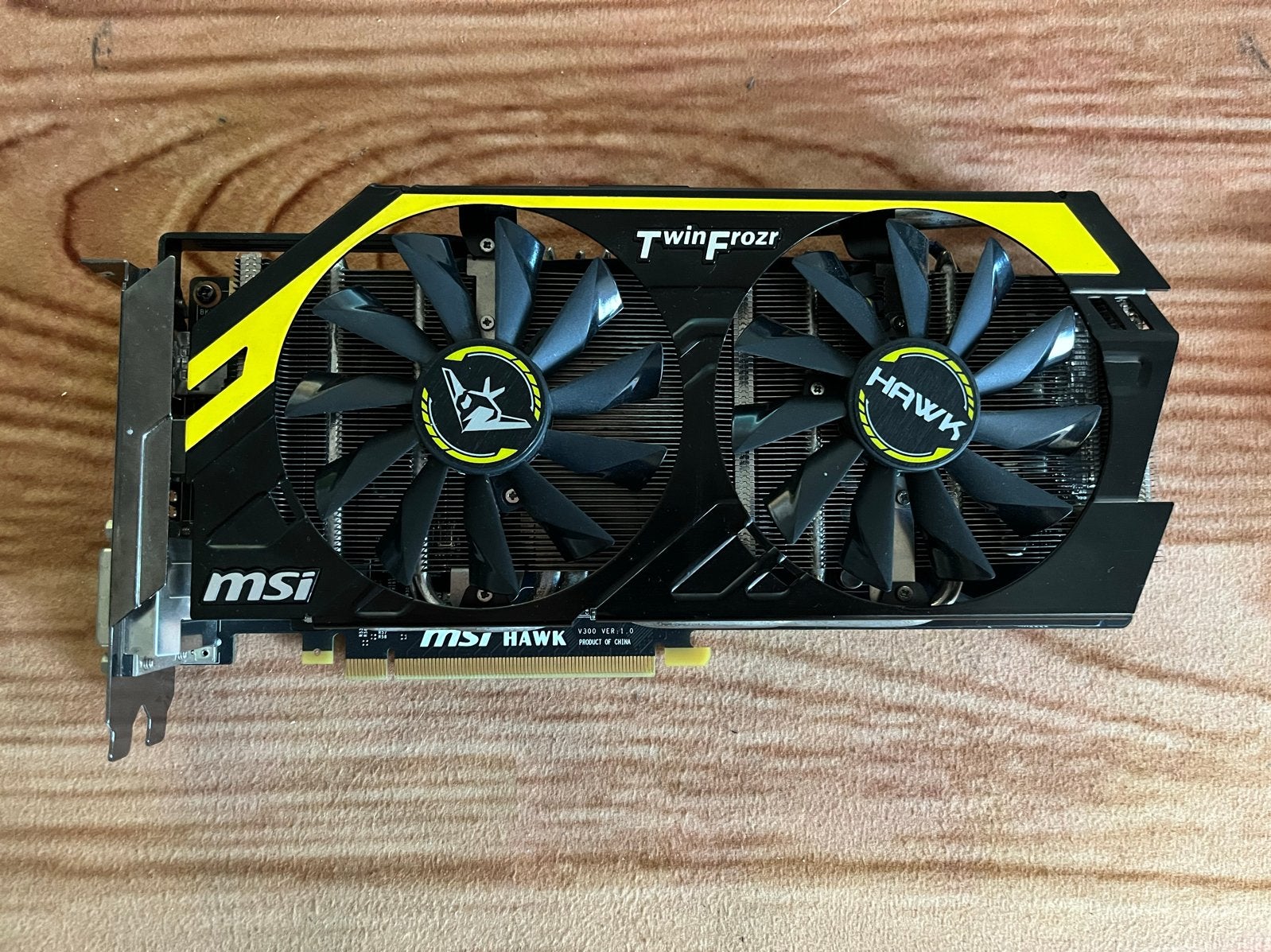 GTX 760 MSI Hawk Twin Frozr, Computers en Software, Videokaarten, PCI-Express 3, HDMI, Ophalen of Verzenden, Nvidia