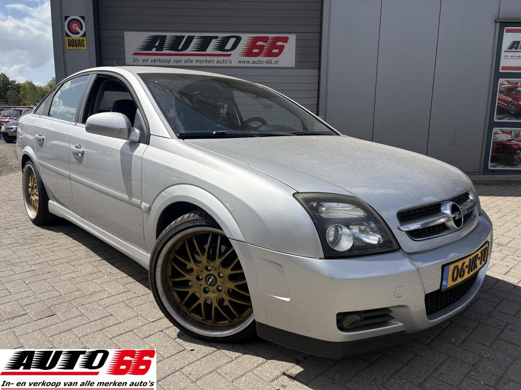 Opel Vectra GTS 3.2 V6, Auto's, Opel, Gebruikt, Zwart, Leder en Stof, Vectra