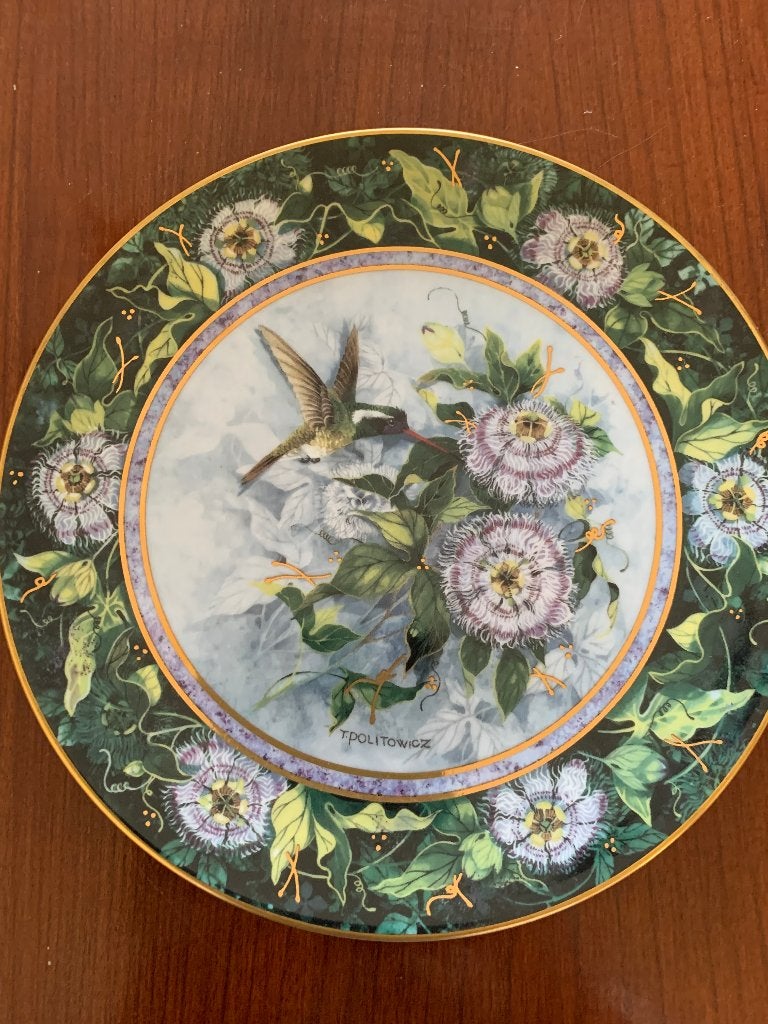 Franklin Mint Royal Doulton Kolibrie Sierbord, Ophalen of Verzenden